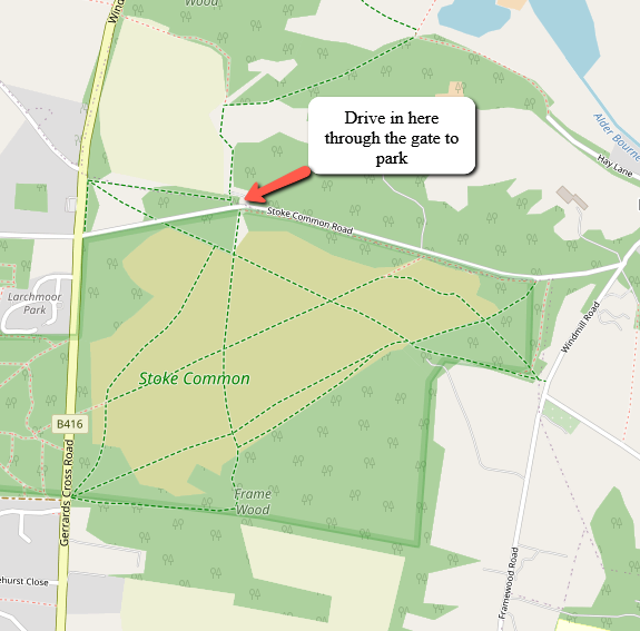 Stoke Common Map